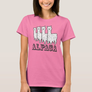Camiseta Alpaca 4 Preto e Branco