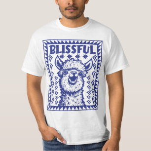 Camiseta Alpaca alegre sorridente - Envolva a felicidade