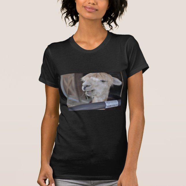 Camiseta Alpaca, Branco (Frente)