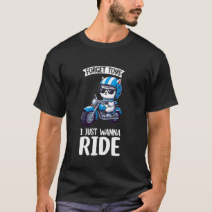 Camiseta Alpaca de Montar Moto de Criança para Meninos
