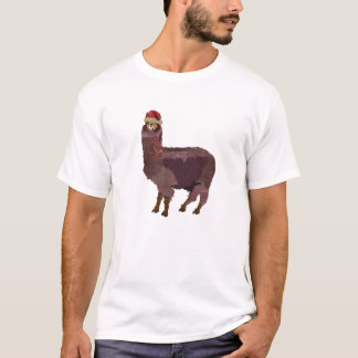 Camiseta Alpaca do Natal