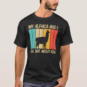 Camiseta Alpaca Legal Para Homens Mulheres Animal Peruano A