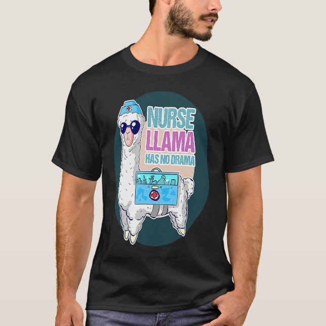 Camiseta Alpaca Llama farm animals  for llama fans and (Frente)