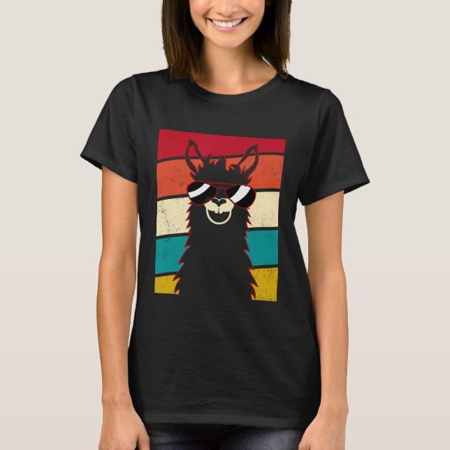 Camiseta Alpaca Lover Farmer Mãe Ela Má Lama (Frente)