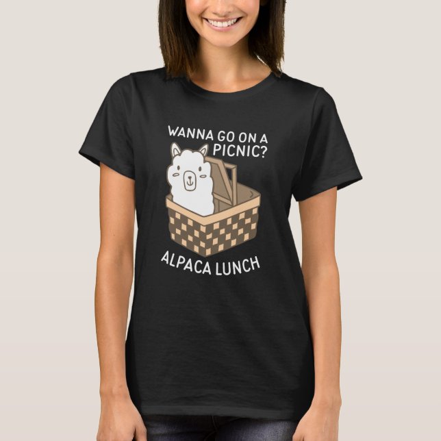 Camiseta Alpaca Lunch (Frente)