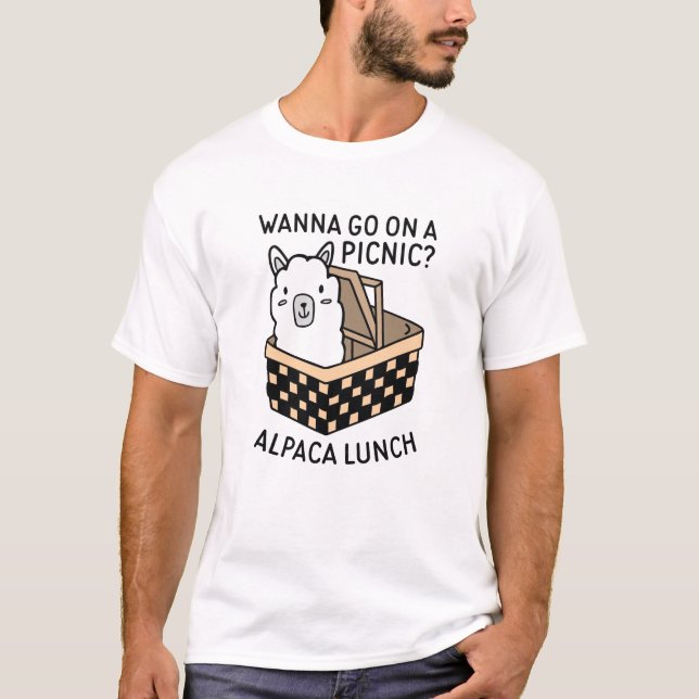 Camiseta Alpaca Lunch (Frente)