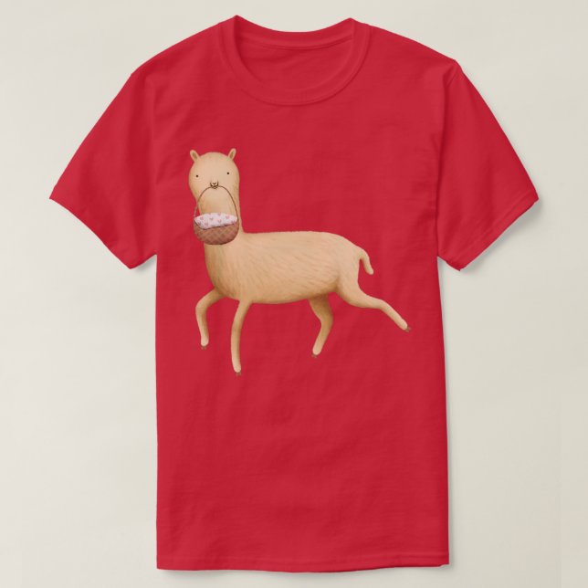 Camiseta Alpaca Lunch (Frente do Design)