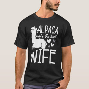 Camiseta Alpaca Makes The Best Wife Llama Alpaca Whisperer