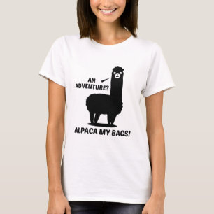 Camiseta Alpaca minhas bolsas