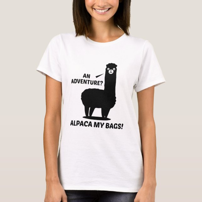 Camiseta Alpaca My Bolsas (Frente)