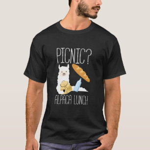 Camiseta Alpaca Picnic Alpaca Lunch Say Picnic Alpacas