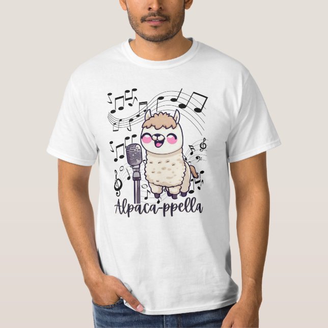 Camiseta Alpaca-ppella (Frente)