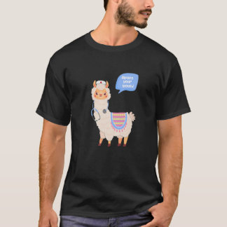 Camiseta Alpaca Seu Fofo Fofo Llama Enfermeiro Gift