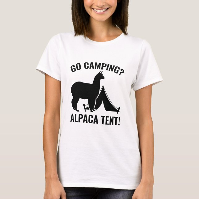 Camiseta Alpaca Tent (Frente)