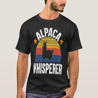 Camiseta Alpaca Whisperer I Alpaca