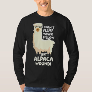Camiseta Alpaca Wound Care Trauma Er Ems Cute Llama