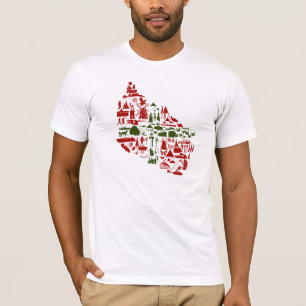 Camiseta alpargata “Bornholm logótipo” cavalheiros