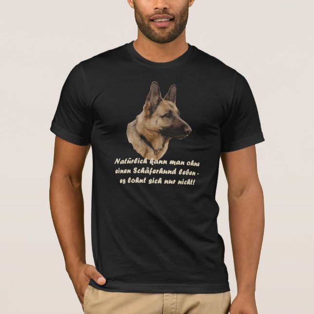 Camiseta alpargata “cão pastor " (Frente)