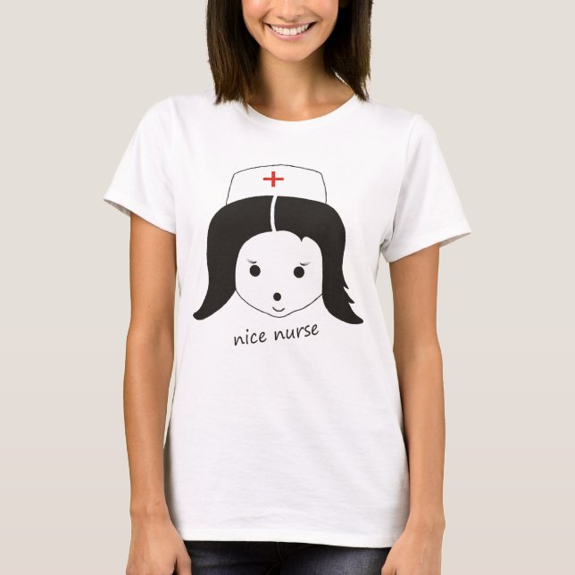 Camiseta alpargata “nice nurse " (Frente)