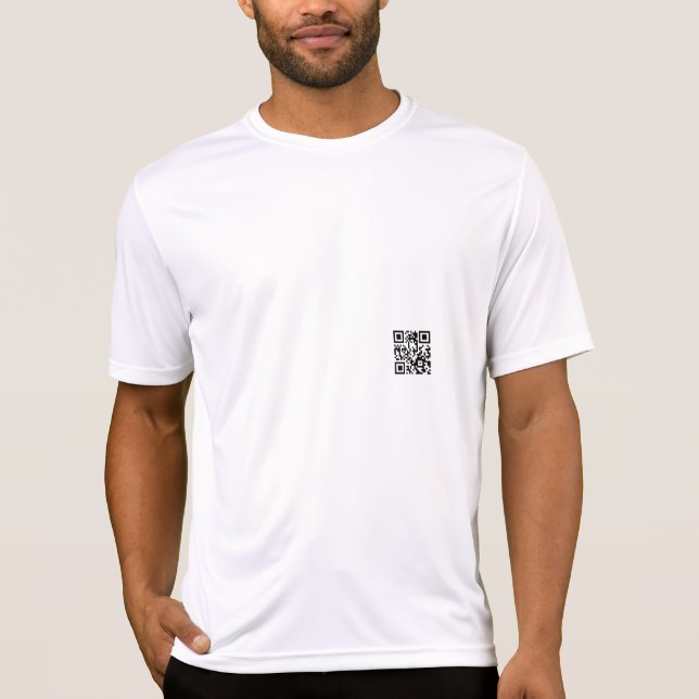 Camiseta alpargata (sabe) com QR código (Frente)