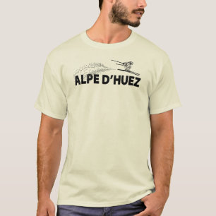 Camiseta Alpe d’Huez França Saltador de Esqui