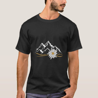 Camiseta Alpes Montanhas Edelweiss Suiça Edelweiã≠ Ale