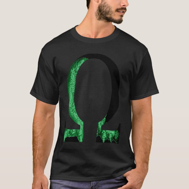 Camiseta Alpha and Omega Artistic Psychedelic Caterpillar (Frente)
