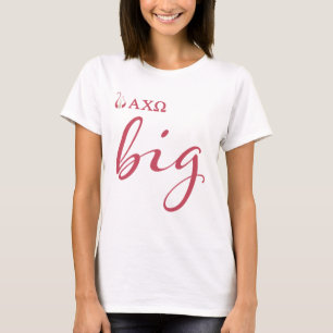 Camiseta Alpha Chi Omega  Grande Script