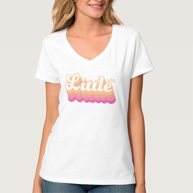 Camiseta Alpha Chi Omega | Pequena (Frente)