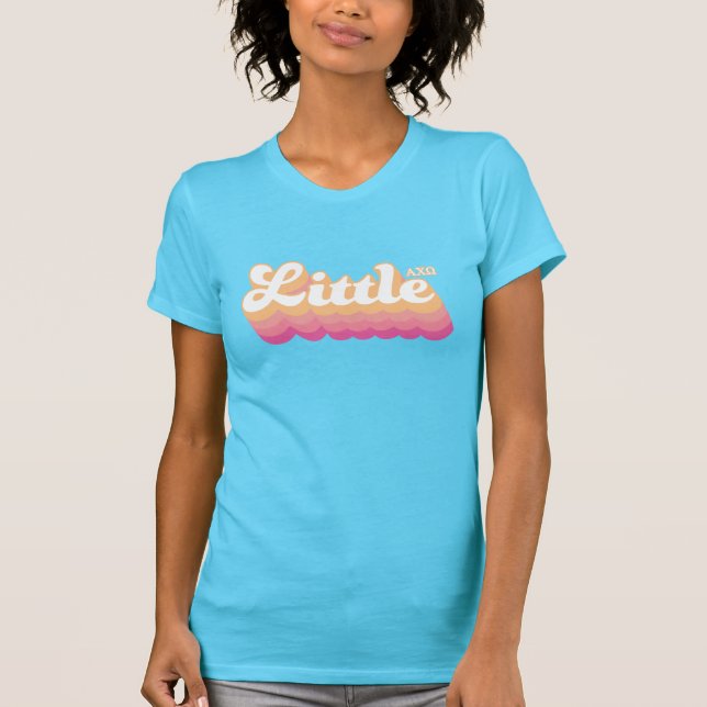Camiseta Alpha Chi Omega| Pequeno (Frente)