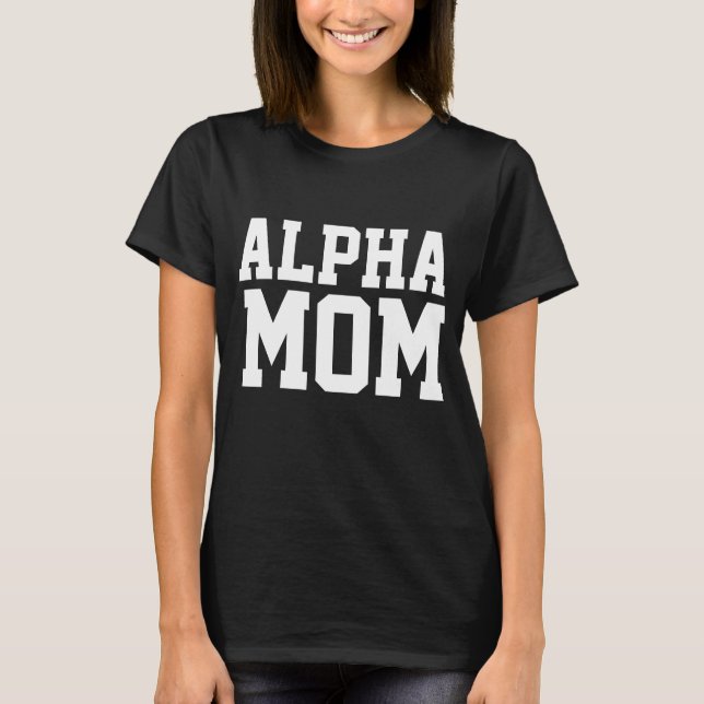 CAMISETA ALPHA MOM T-SHIRTS (Frente)