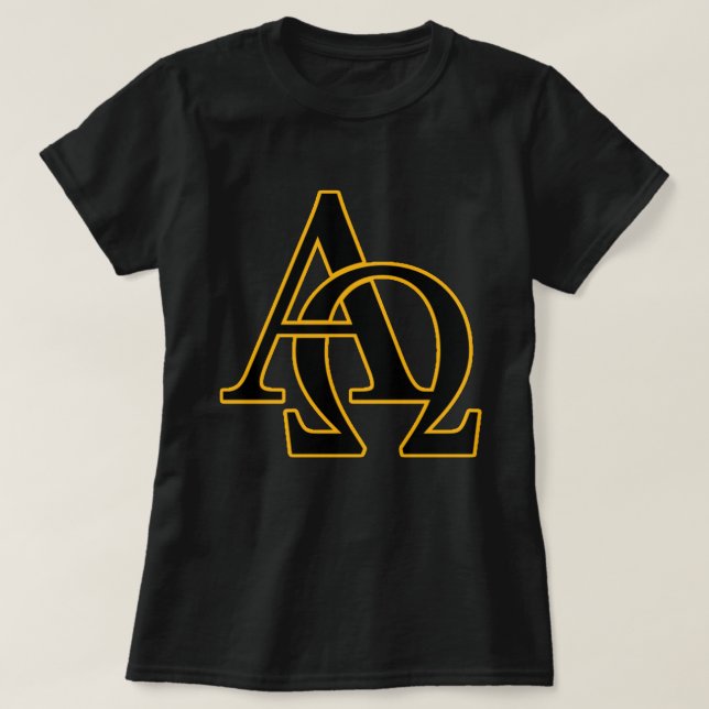 Camiseta Alpha Omega (Frente do Design)