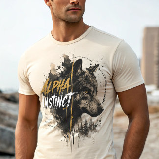 Camiseta Alpha Wolf – Confie nos Seus Instintos So