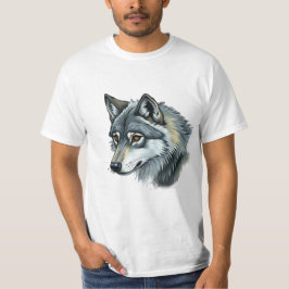 Camiseta „Alpha-Wolf – König der Wildnis“