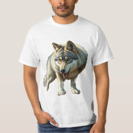 Camiseta „Alpha-Wolf – König der Wildnis“