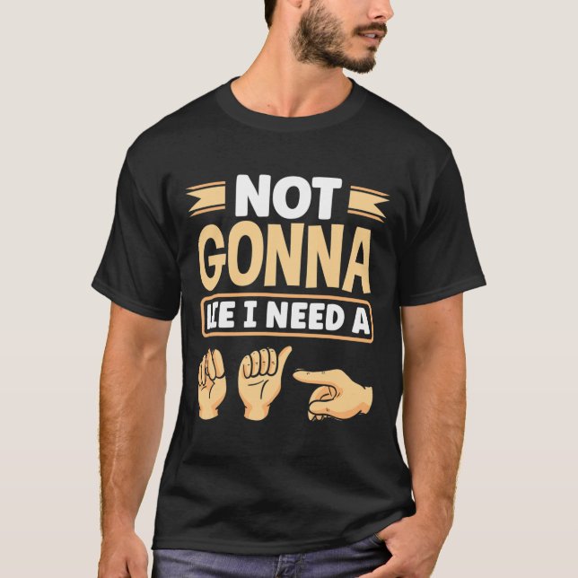 Camiseta Alphabet American Sing Language Asl Professor I Pr (Frente)