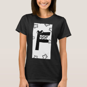 Camiseta Alphabet Lore F - Letra For Boys Alphabetical Matc