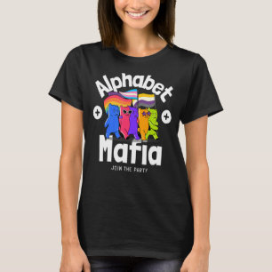 Camiseta Alphabet Mafia Lgbtq Pride Sons Gay I in F
