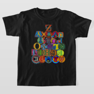 Camiseta Alphabet T-Shirt