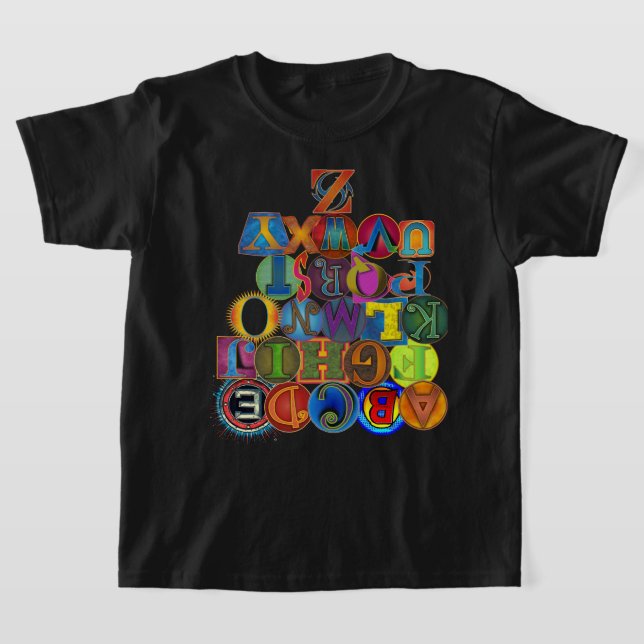 Camiseta Alphabet T-Shirt (Postura )