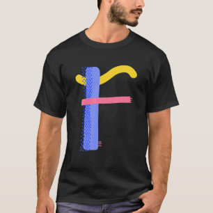 Camiseta Alphabet Whimsical - Letra F Tipografia - Caracter