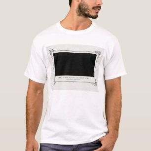 Camiseta Alphonse Allais, April Fools, Black, Abstrato Art