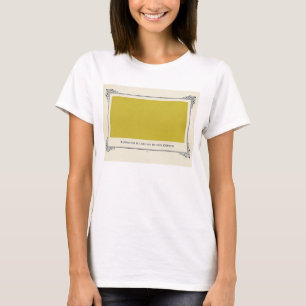 Camiseta Alphonse Allais, April Fools, Yellow, Abstrato Art