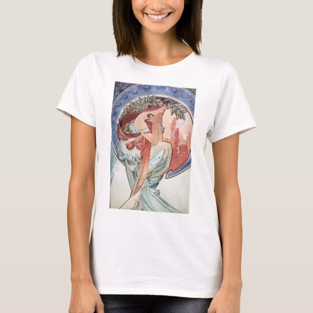 Camiseta Alphonse Mucha (Frente)