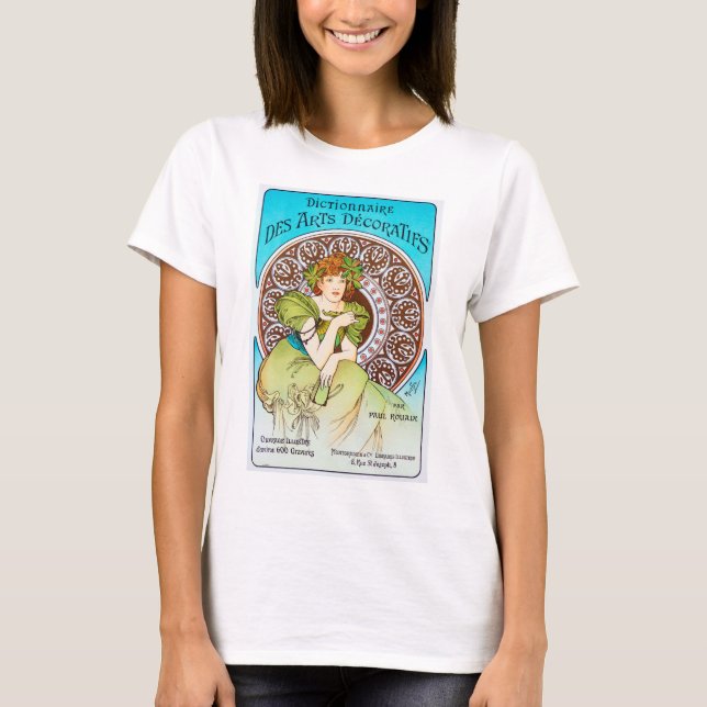Camiseta Alphonse Mucha (Frente)