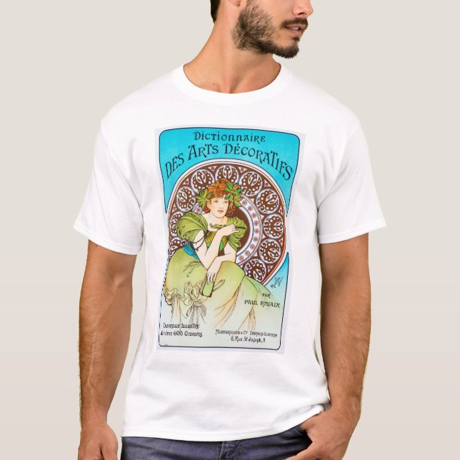 Camiseta Alphonse Mucha (Frente)