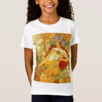 Alphonse Mucha Art Nouveau Autumn