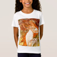 Alphonse Mucha Art Nouveau Primavera