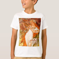 Alphonse Mucha Art Nouveau Primavera