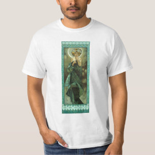 Camiseta Alphonse Mucha Clair De Lune T-shirt